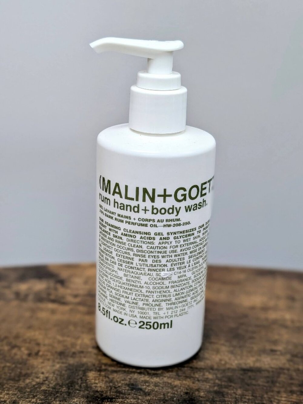 Malin + Goetz Rum Hand + Body Lotion